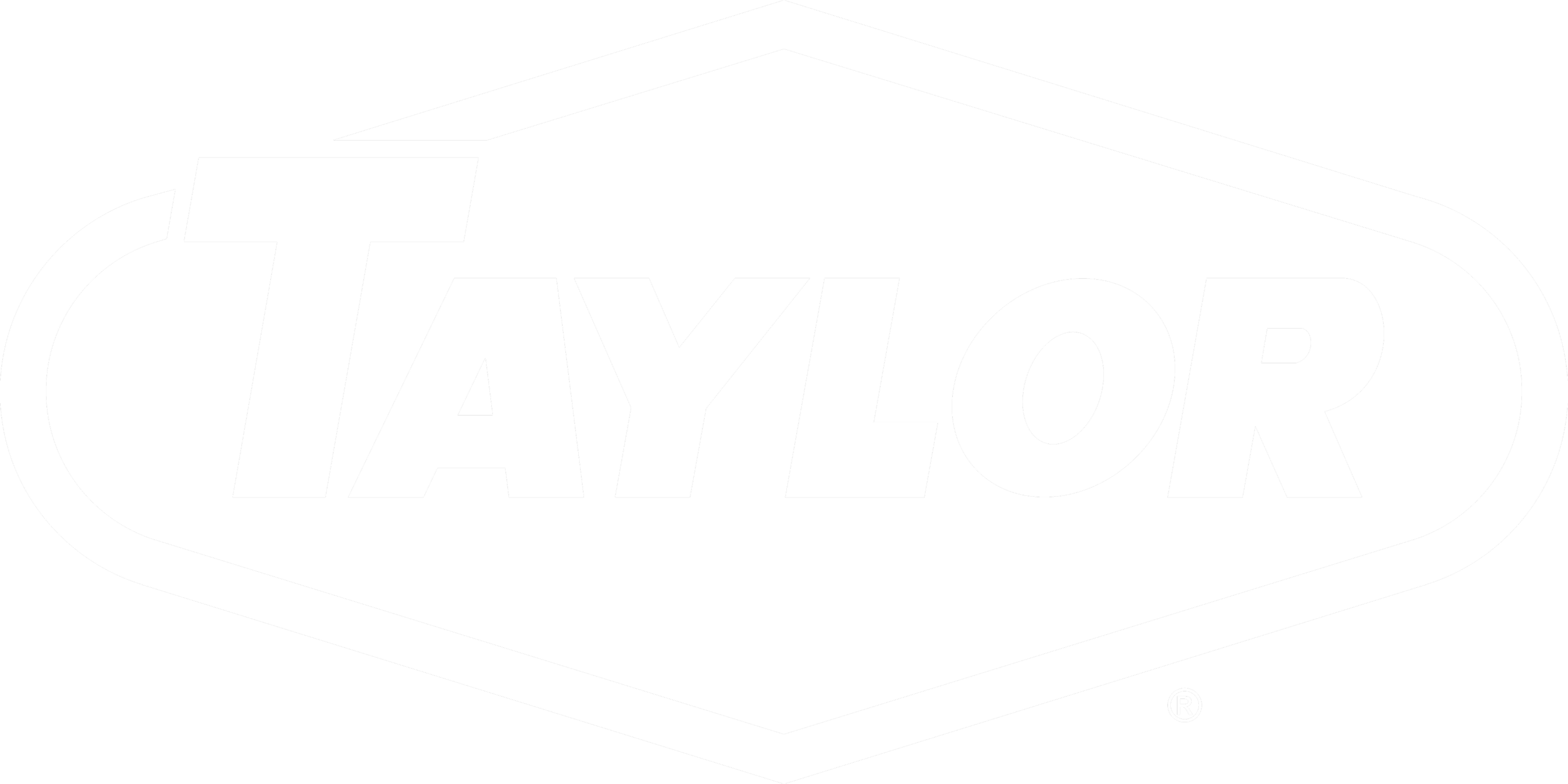 taylor football logo white