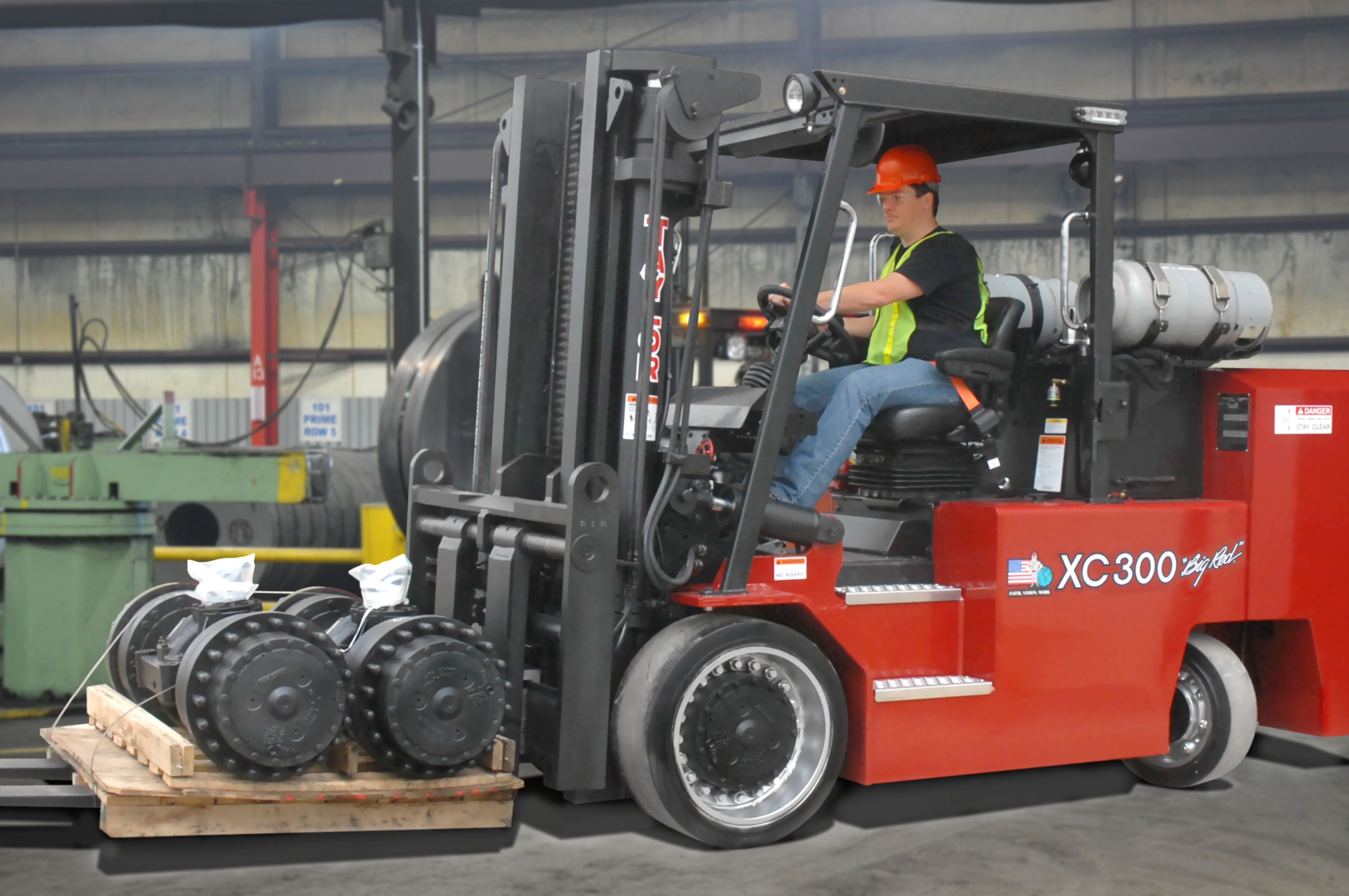 Logan Taylorさん専用 XC-220SL XC Series Cushion Tire Forklift | Taylor Machine Works