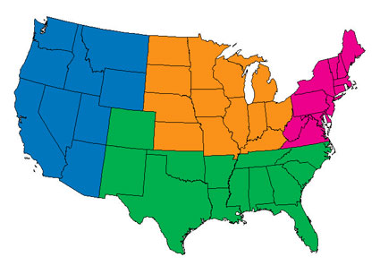 Mijack Regional Map