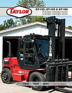 GT-155 Industrial Lift Truck Brochure