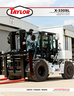 X-330SL Heavy Duty Forklift Brochure