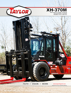 XH-370M Heavy Duty Forklift Brochure