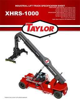 XHRS-1000 Container Handler Brochure