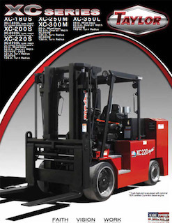 XC-250ML Cushion Tire Forklift Brochure